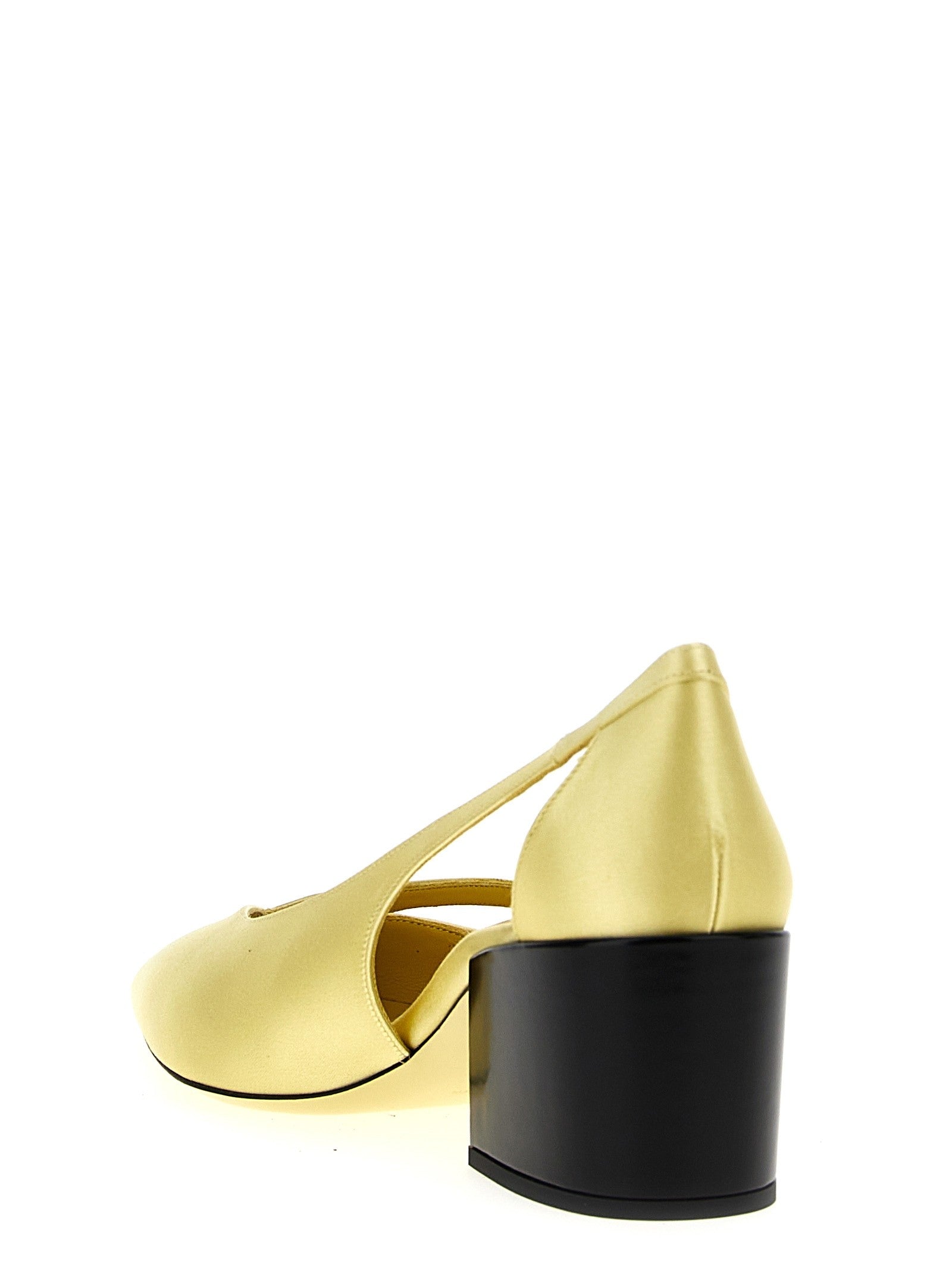 PRADA Cut Out Pumps Yellow