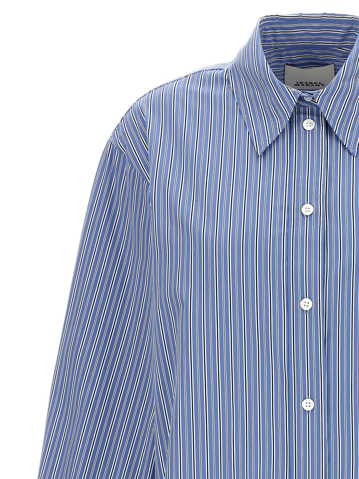 ISABEL MARANT Cylvany Shirt Blue