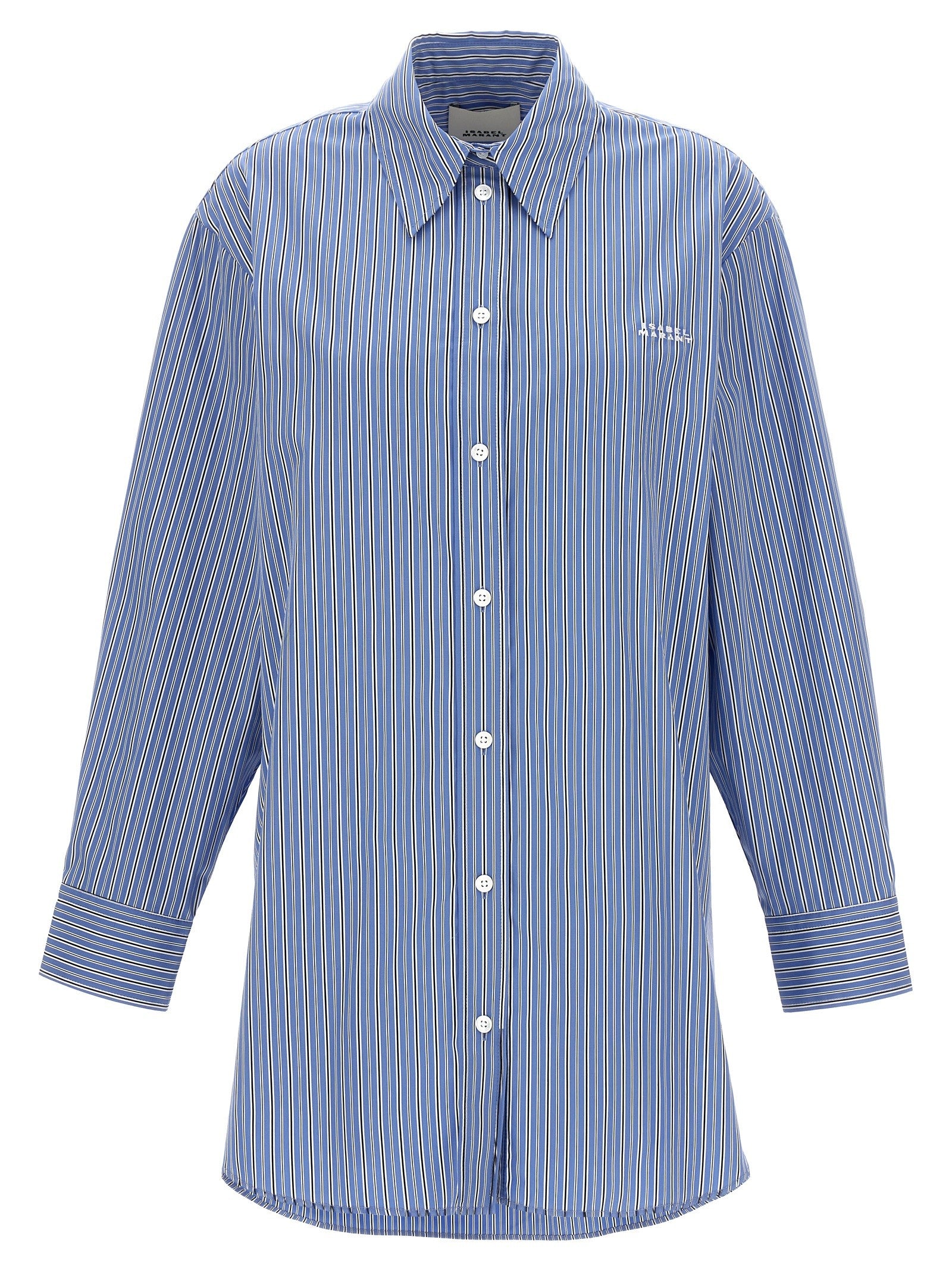 ISABEL MARANT Cylvany Shirt Blue