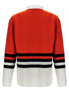 Wales Bonner Cypher Polo Shirt Red, view 2