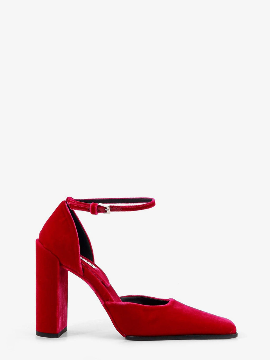 ALAÏA Women's Orsay Velvet Écolleté Pink