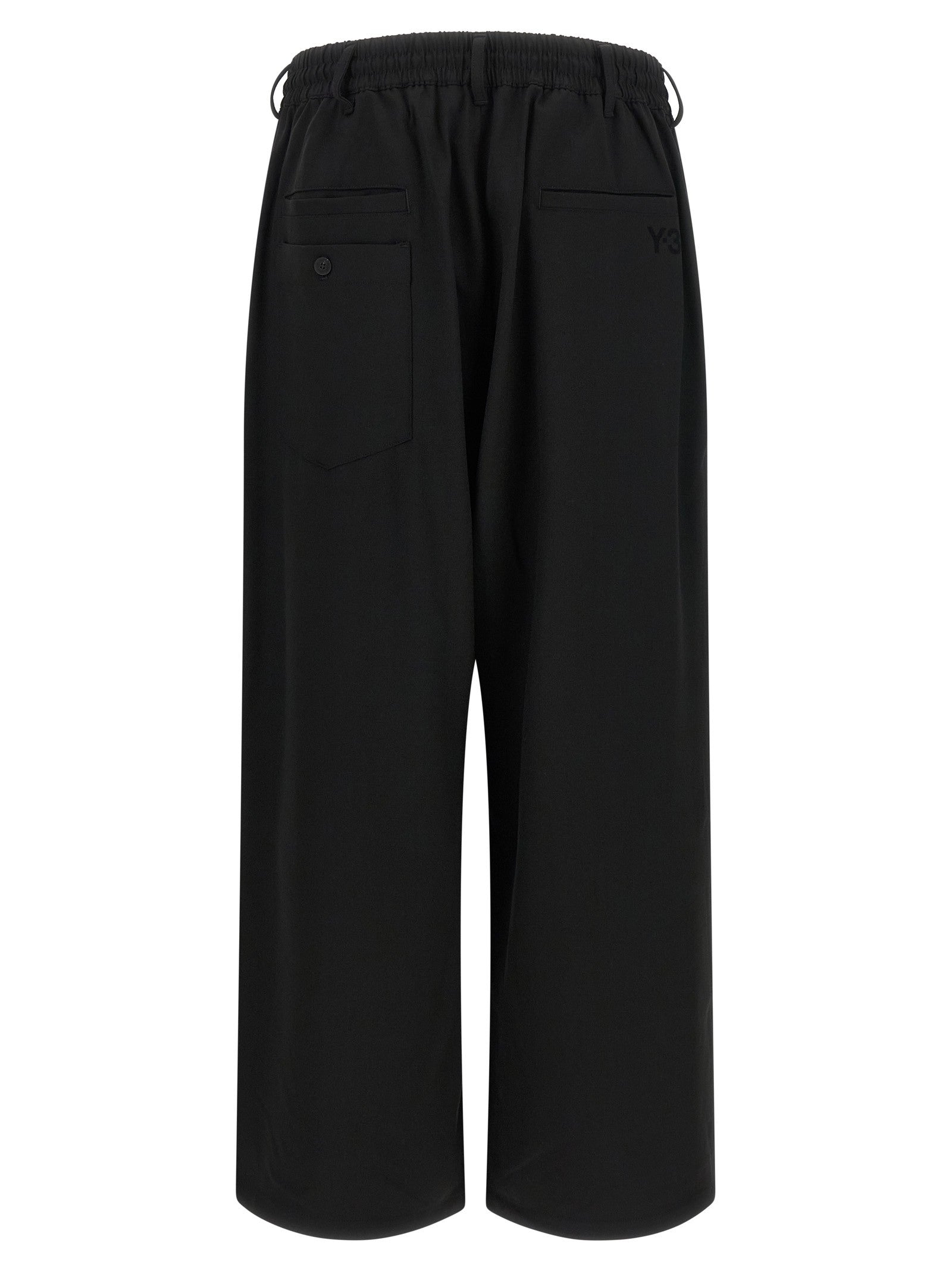 Y-3 Ring Wide Pants Black