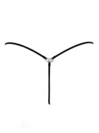 Diesel Women's String Dnm Thong Black, view 2