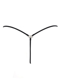 Diesel Women's String Dnm Thong Black