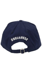 Dsquared2 Men's College Baseball Cap Blue, view 3