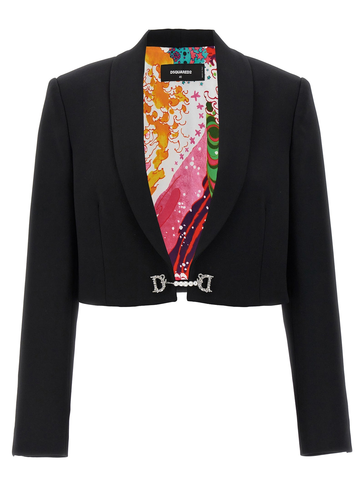 Dsquared2 Jewel Short Jacket Black