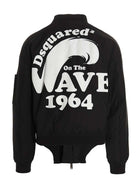 Dsquared2 On the Wave Bomber Black, view 2