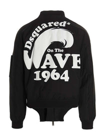 Dsquared2 On the Wave Bomber Black