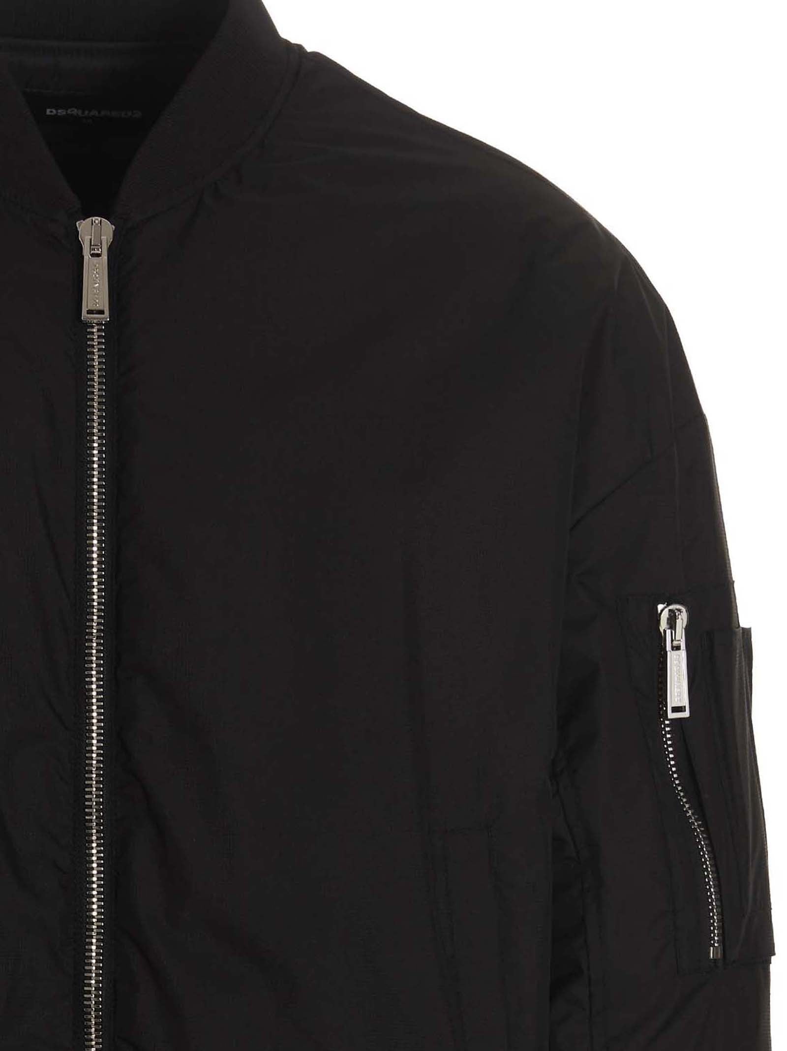 Dsquared2 On the Wave Bomber Black