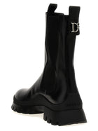 Dsquared2 Statement Ankle Boots Black, view 2