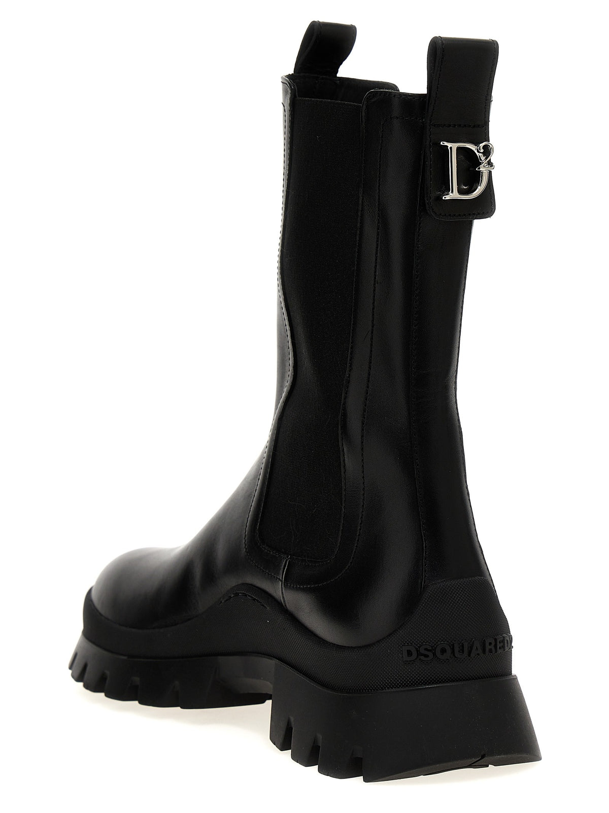 Dsquared2 Statement Ankle Boots Black
