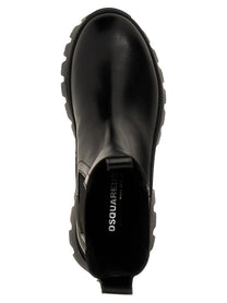 Dsquared2 Statement Ankle Boots Black
