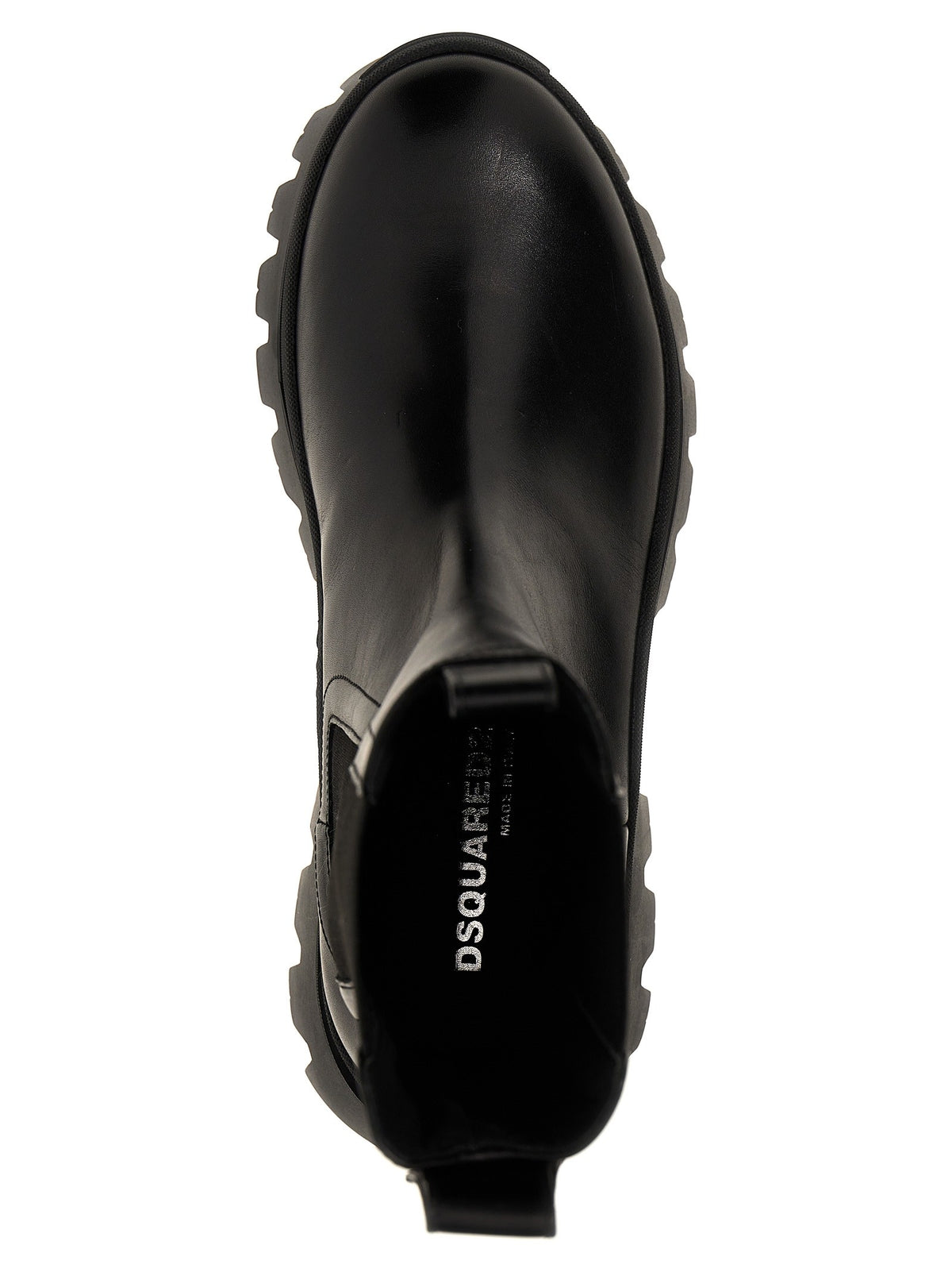 Dsquared2 Statement Ankle Boots Black, view 3