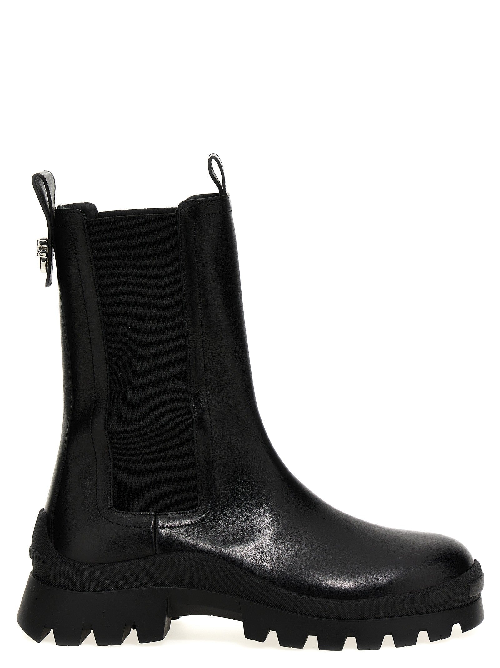 Dsquared2 Statement Ankle Boots Black