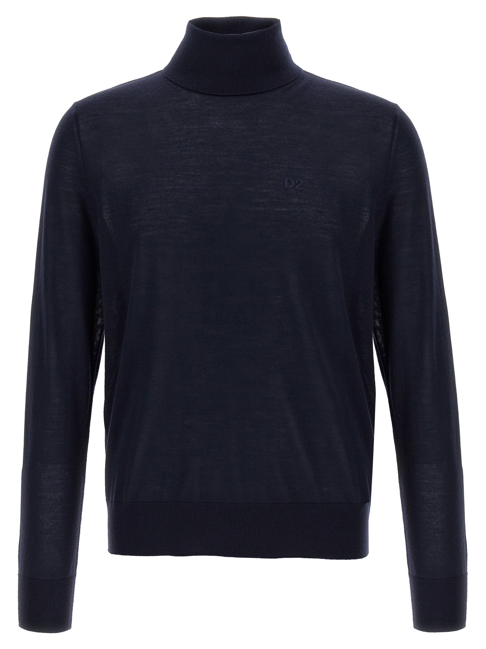 Dsquared2 Turtleneck Sweater Blue