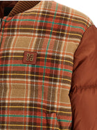 Dsquared2 Upside Down Bomber Jacket Brown, view 5