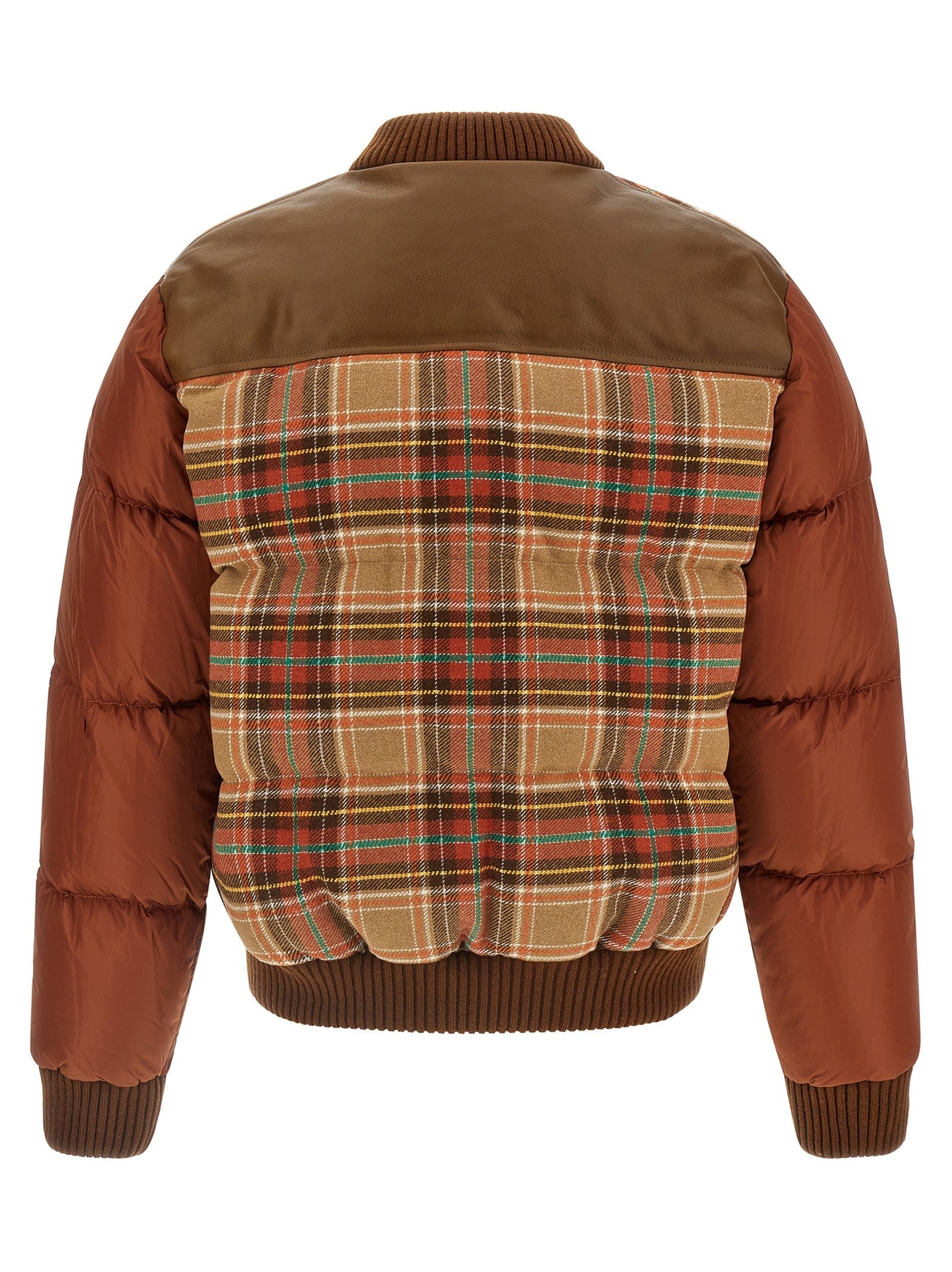Dsquared2 Upside Down Bomber Jacket Brown