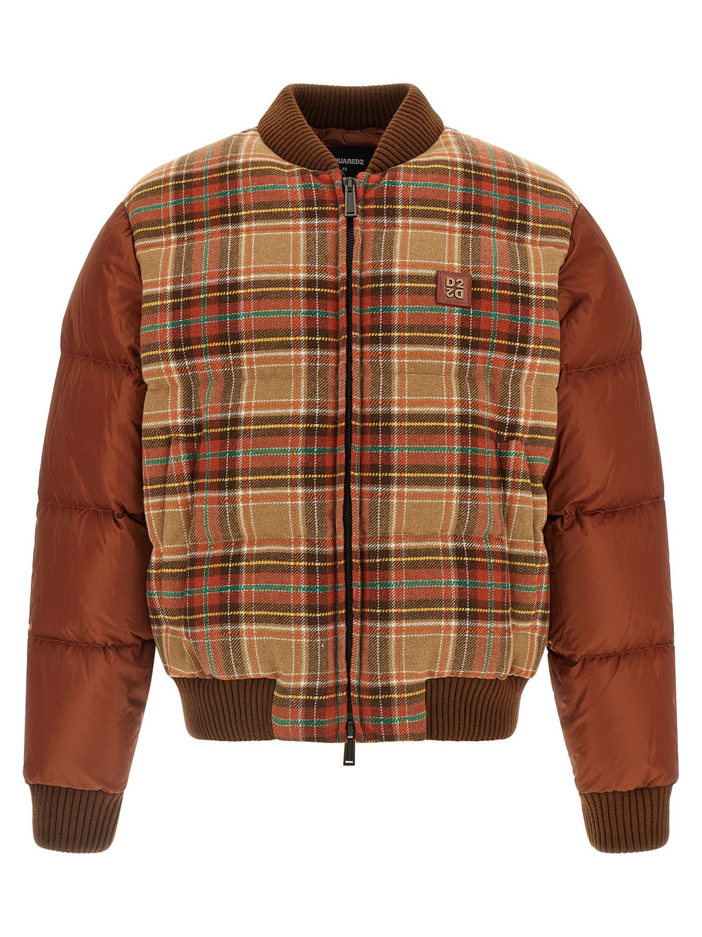 Dsquared2 Upside Down Bomber Jacket Brown
