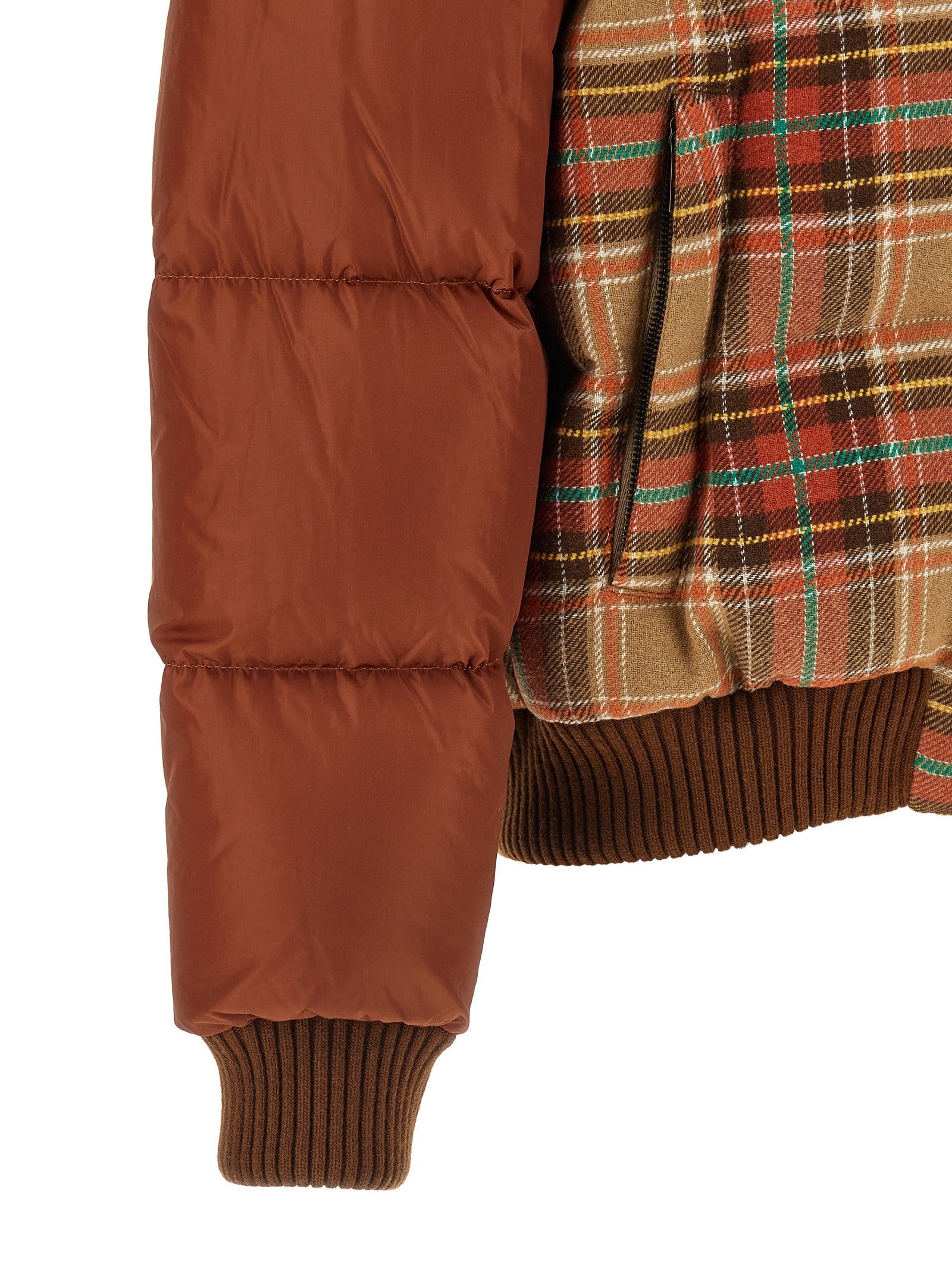 Dsquared2 Upside Down Bomber Jacket Brown