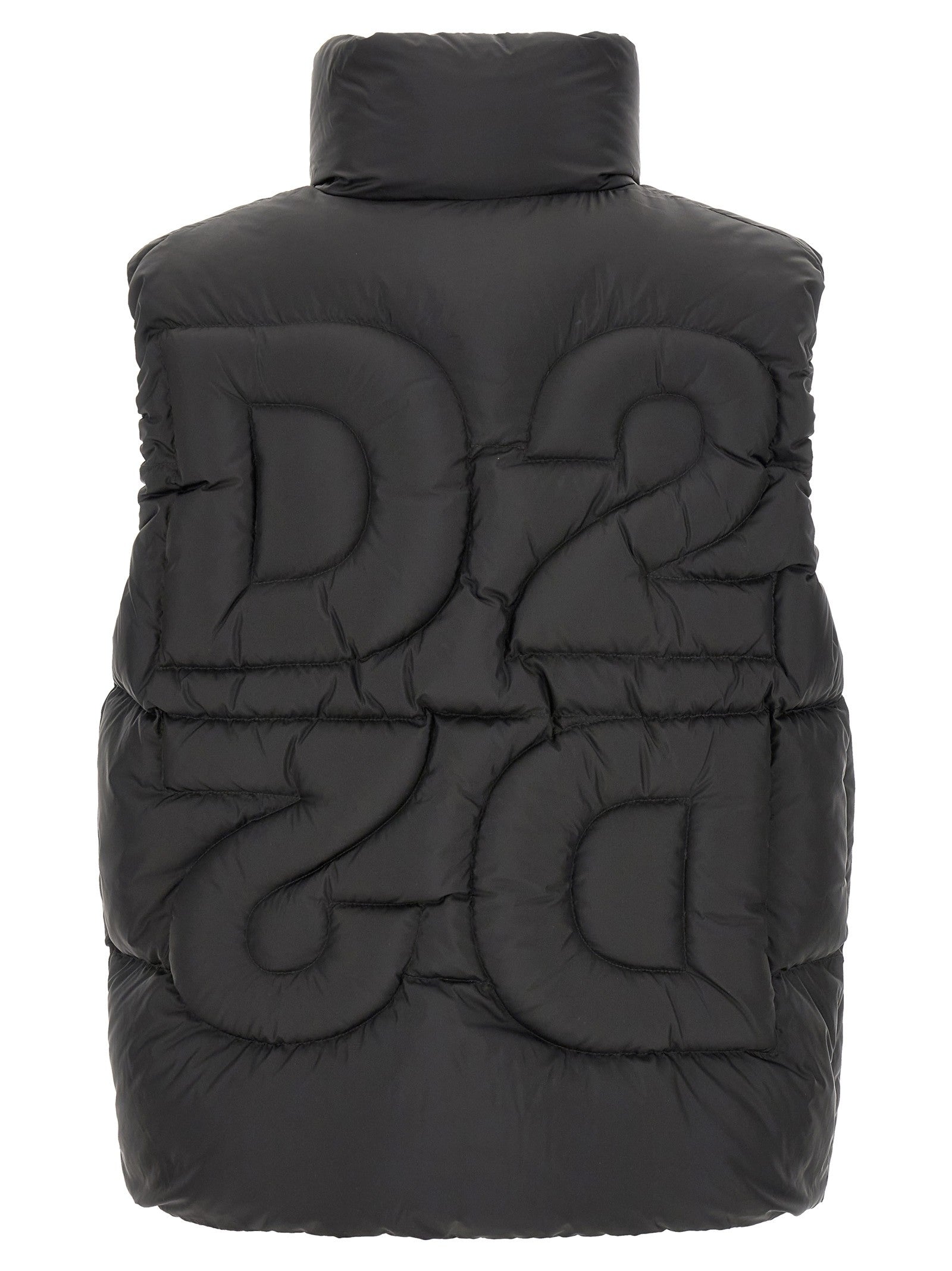 Dsquared2 Upside Down Vest Black