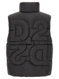 Dsquared2 Upside Down Vest Black