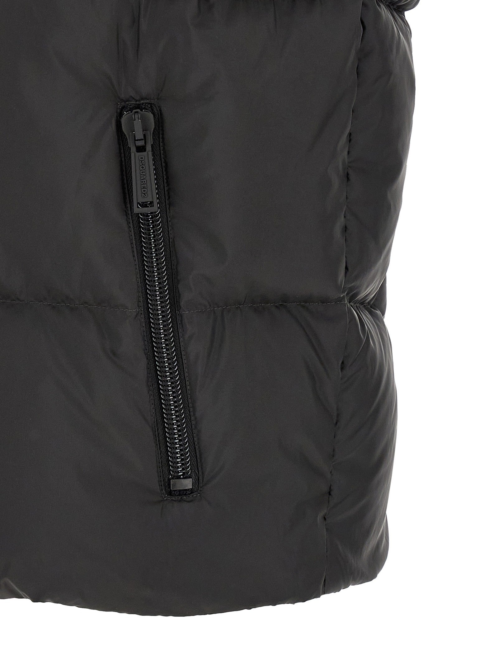 Dsquared2 Upside Down Vest Black