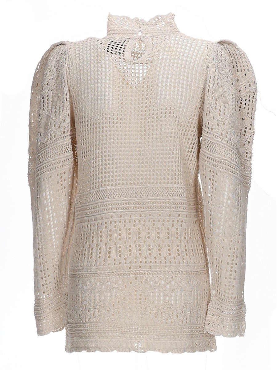ISABEL MARANT Women's Dahara Crochet Top White