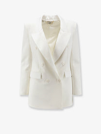 Elisabetta Franchi Women's Daily Blazer White