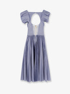 Elisabetta Franchi Women's Daily Pleated Dress Gold