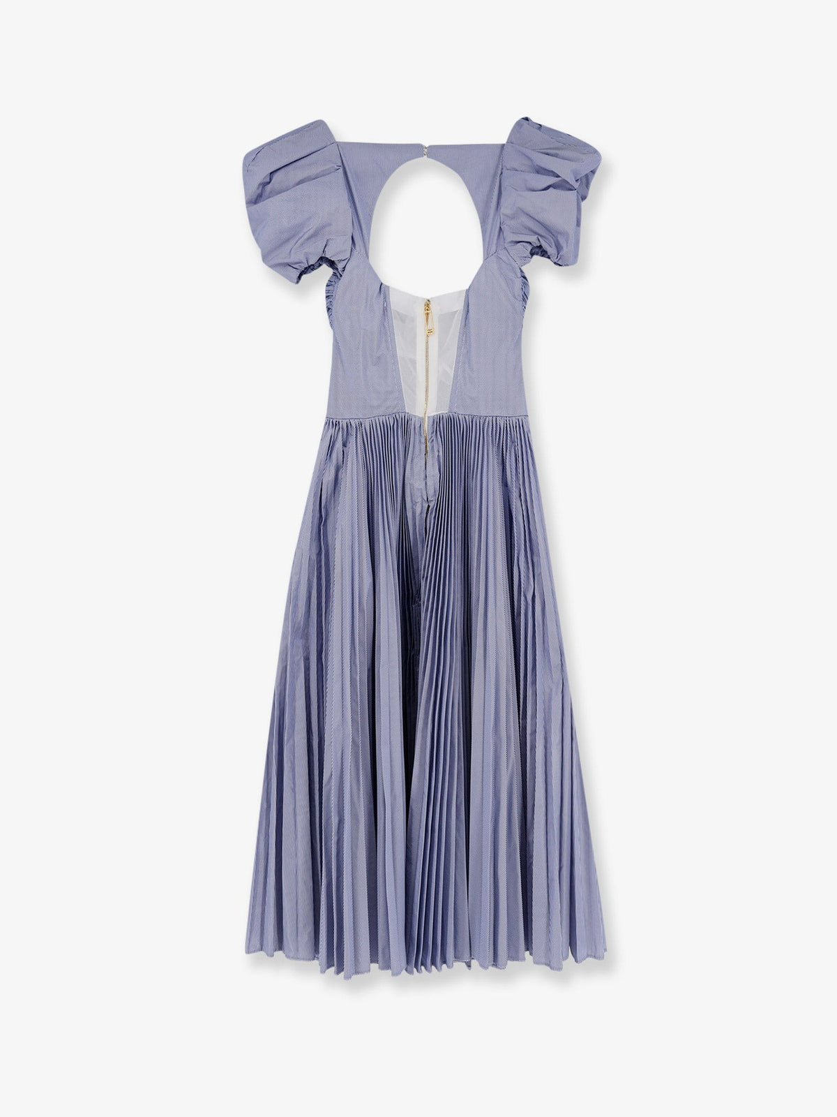 Elisabetta Franchi Women's Daily Pleated Dress Gold