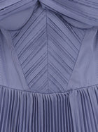 Elisabetta Franchi Women's Daily Pleated Dress Gold