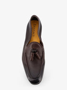 Doucal's Men's Daino Leather Loafers Gold
