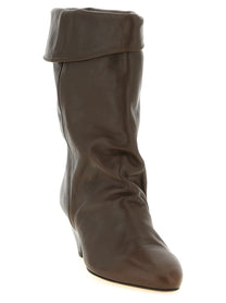 ISABEL MARANT Dalby Ankle Boots Brown