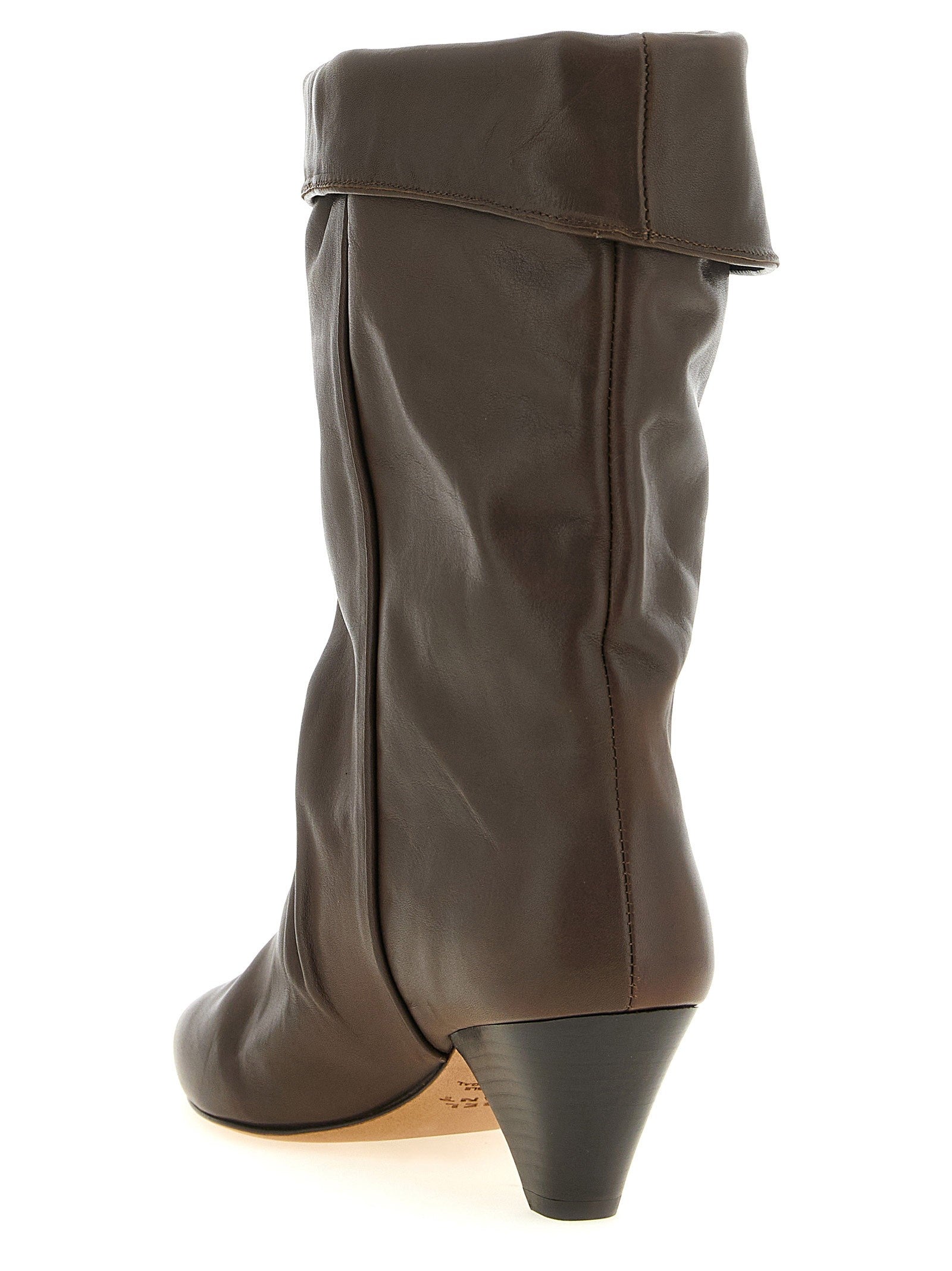 ISABEL MARANT Dalby Ankle Boots Brown