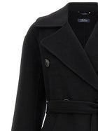 S MAX MARA Dalila Coat Black, view 3
