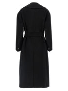S MAX MARA Dalila Coat Black, view 2