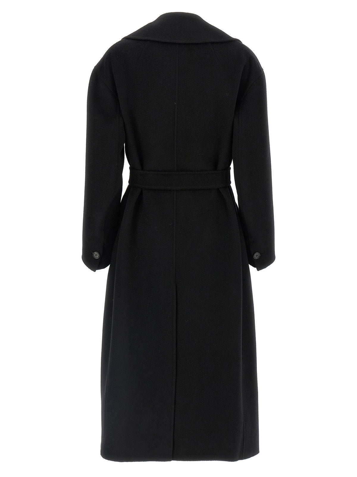 S MAX MARA Dalila Coat Black, view 2
