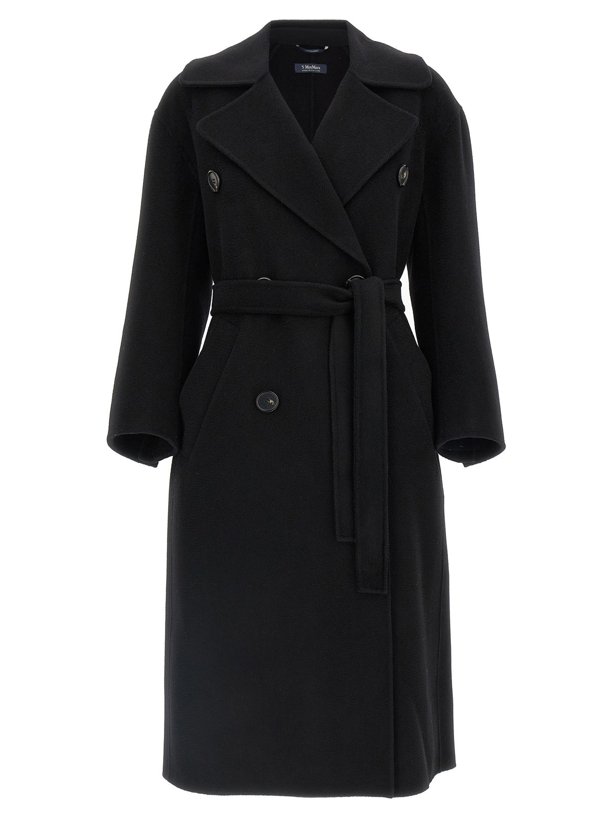 S MAX MARA Dalila Coat Black