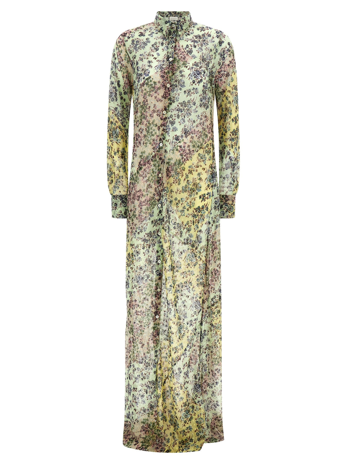 Dries Van Noten Dalima Dress Green