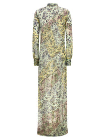 Dries Van Noten Dalima Dress Green