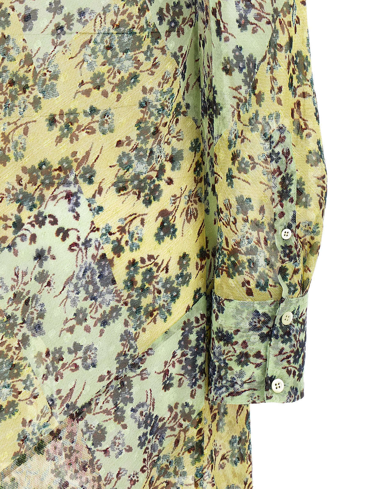 Dries Van Noten Dalima Dress Green