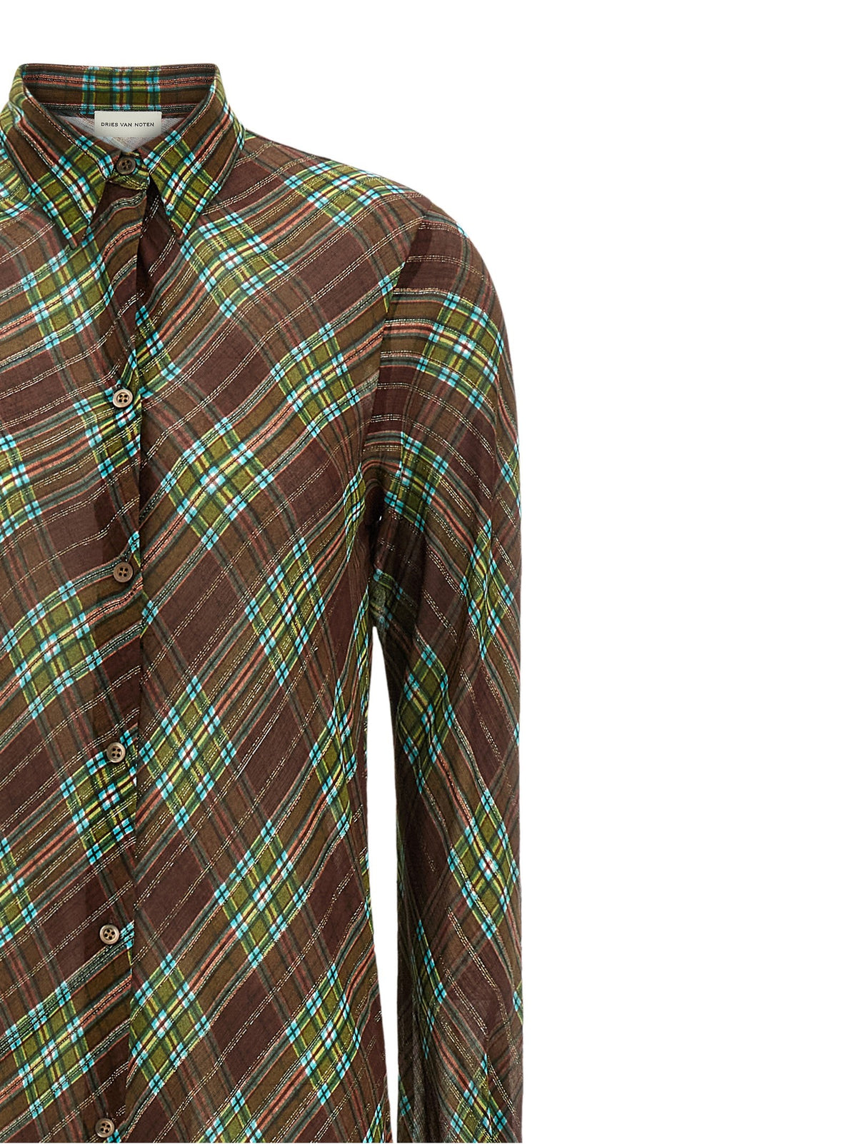Dries Van Noten Dalima Dress Brown