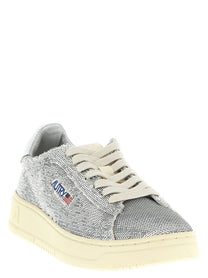 AUTRY Dallas Capsule Bloom Sneakers Silver