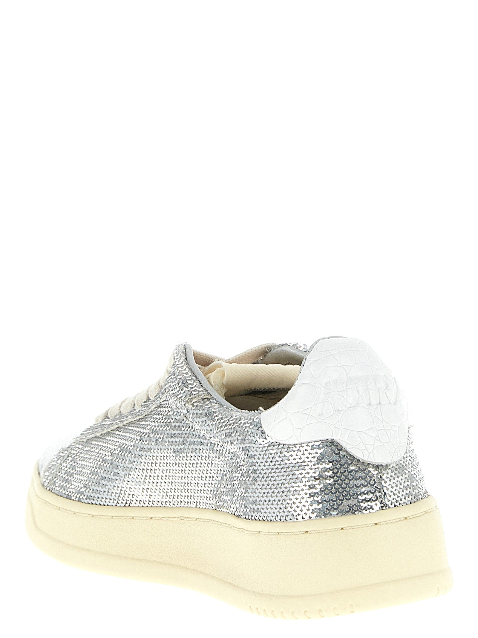 AUTRY Dallas Capsule Bloom Sneakers Silver