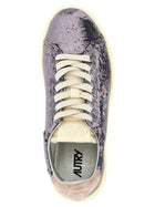 AUTRY Dallas Capsule Bloom Sneakers Gold, view 4
