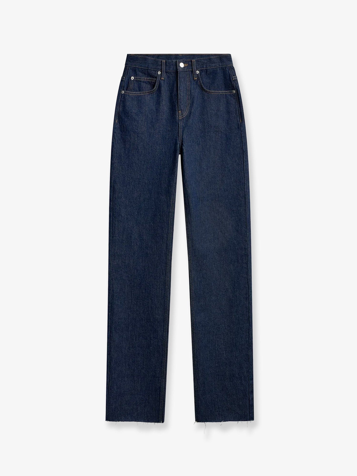 The Frankie Shop Women's Dalston Blue Denim Jeans DARKWASH