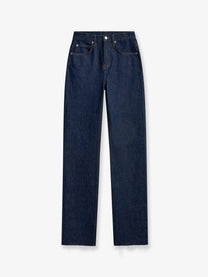 The Frankie Shop Women's Dalston Blue Denim Jeans DARKWASH