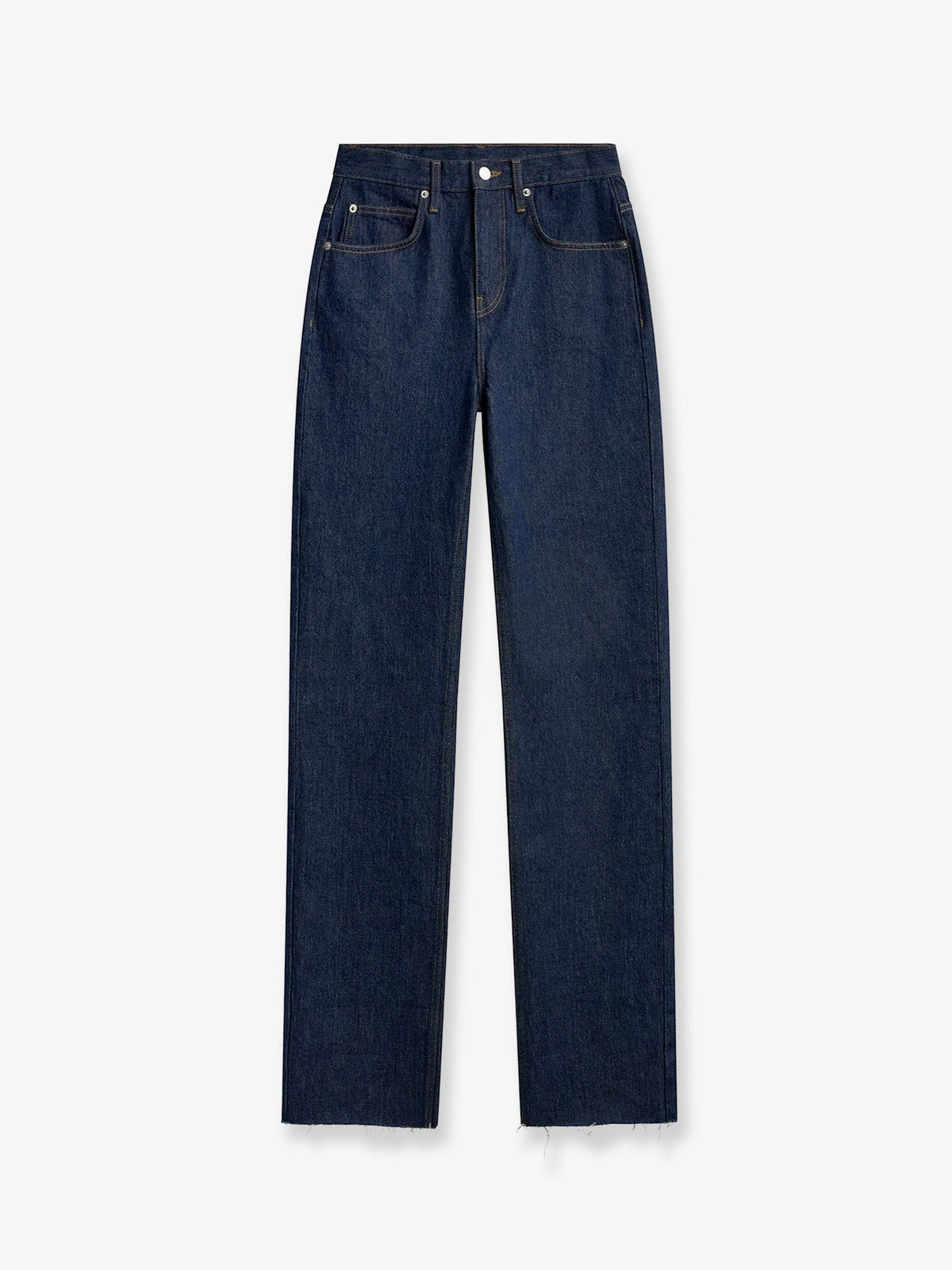 The Frankie Shop Women's Dalston Blue Denim Jeans DARKWASH
