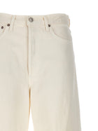 AGOLDE Dame Jeans White, view 3
