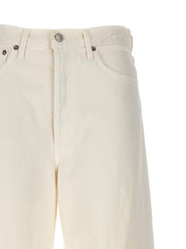 AGOLDE Dame Jeans White